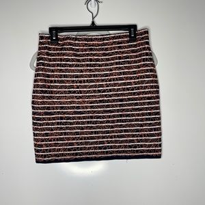 THML Mini‎ Skirt Embroidered sz Small Blue